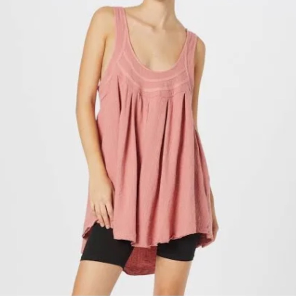 NWT Free People New You Tank, Size S, Reef